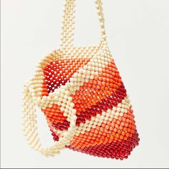 Urban Outfitters Multicolored Mini Beaded Tote - Picture 3 of 14